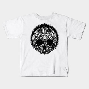 Skull doodle Kids T-Shirt